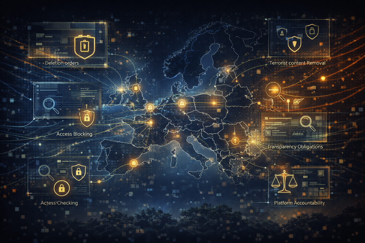 欧州視聴覚オブザーバトリー:違法コンテンツと偽情報への規制執行の全体像