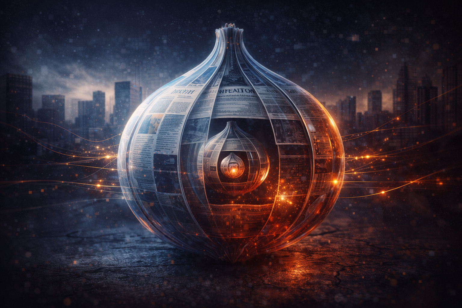 Graphika「Glass Onion」：中国系PRエコシステムが運営する43ドメイン偽装メディア網の解剖